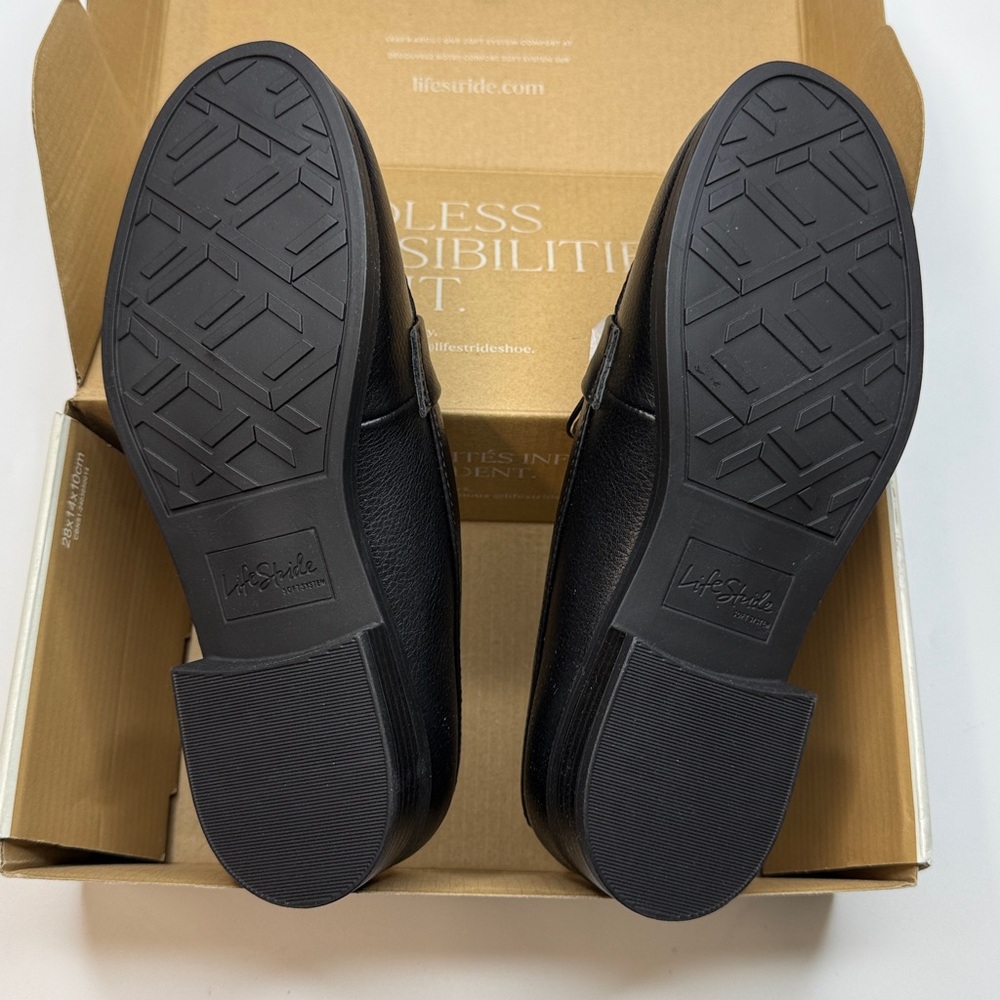 LifeStride Women's Sonoma Slip On Loafers with Buckle- Size 7 Wide - Picture 9 of 11